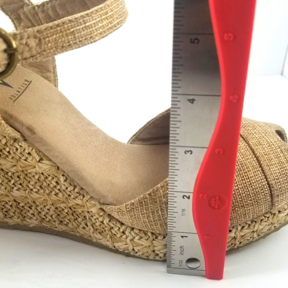 Volatile Platform Wedge Heels Size 9. S771 - Picture 5 of 7